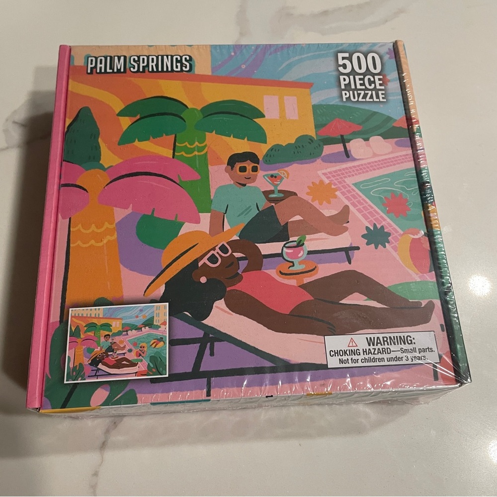NWT Palm Springs 500 Piece Puzzle